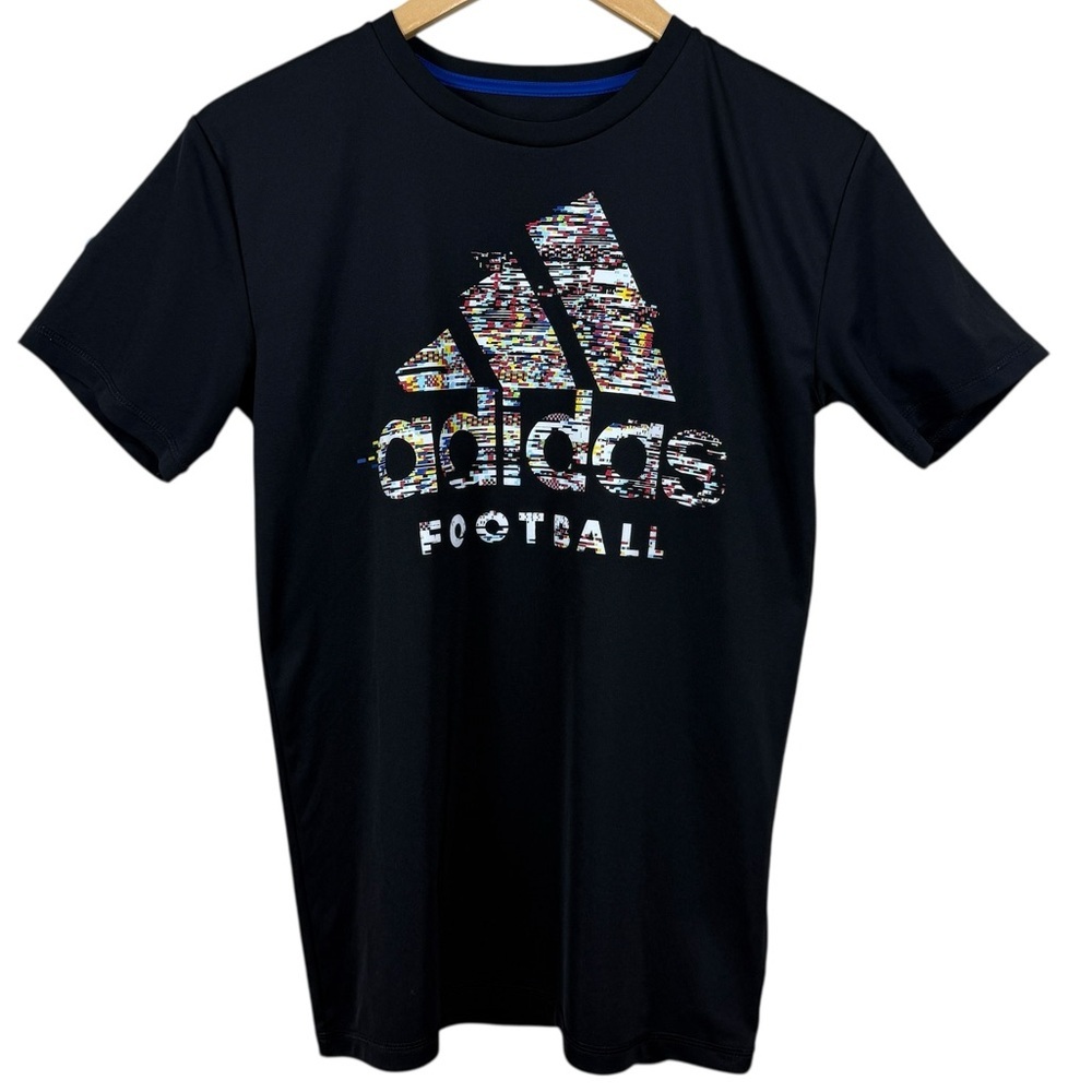 Adidas Badge of Sport Glitch Football Shirt Boys 14/16 LG